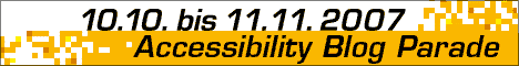 Banner Accessibility Blog Parade